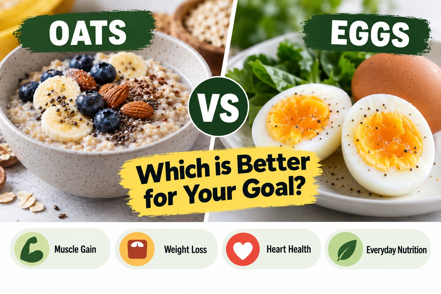 Oats vs Eggs: Which Is Better for Your Fitness Goals?